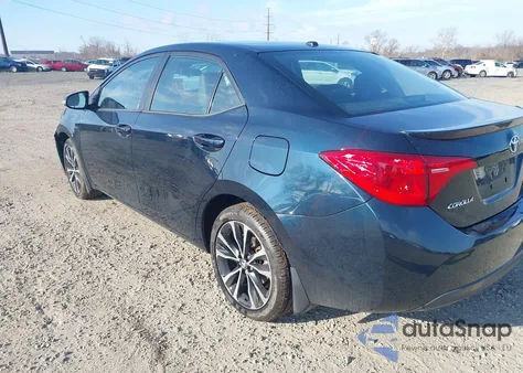 2017 Toyota Corolla Se z USA, uszkodzony, nr VIN 2T1BURHE0HC864713